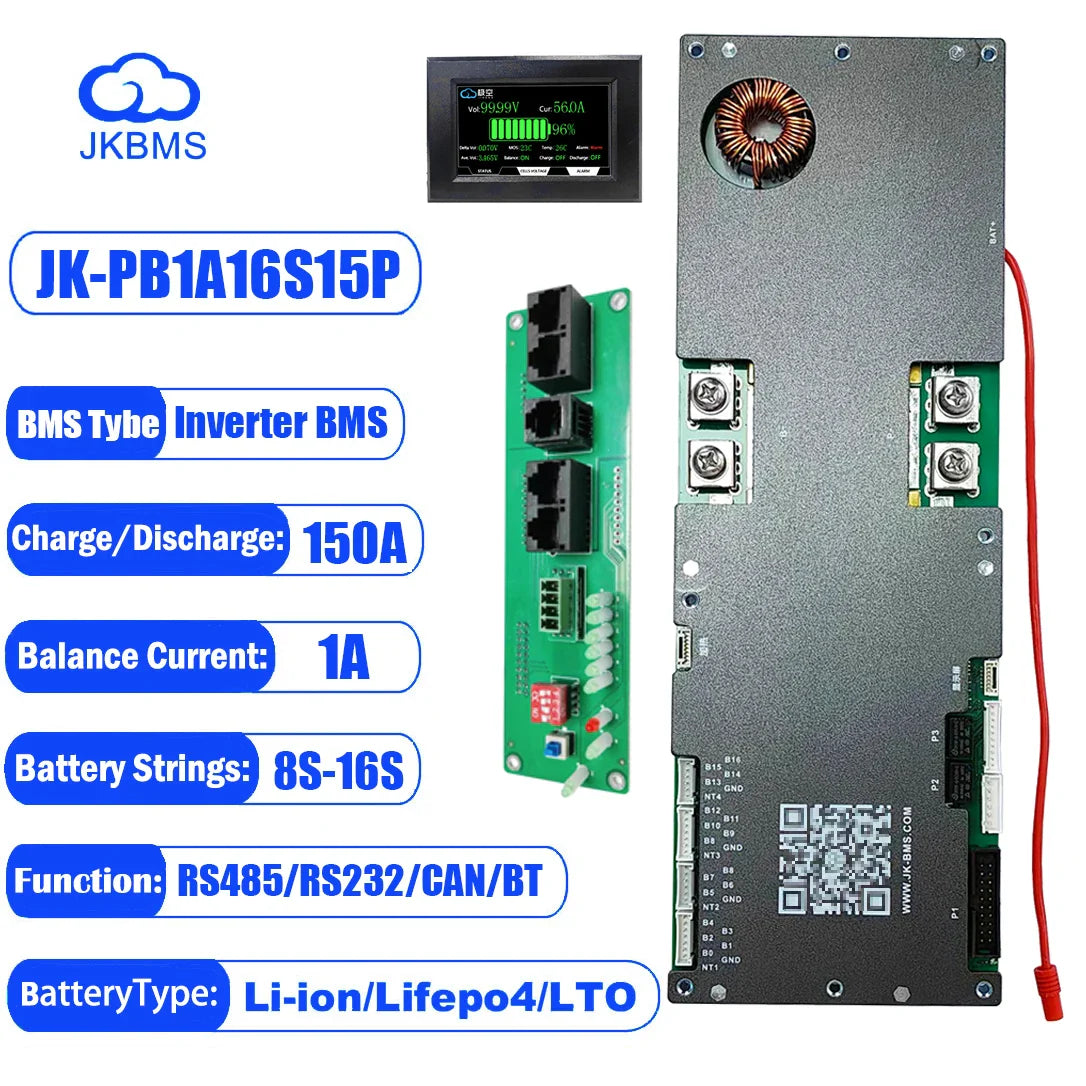 Battery Balancer lifepo4 Active Balance - RS485 RS232 CAN BT