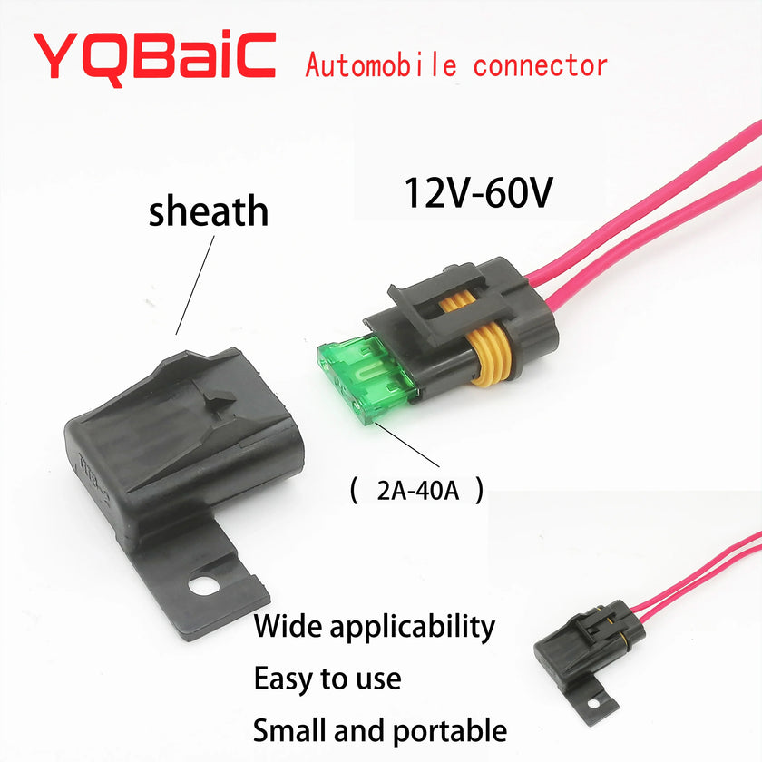 Waterproof Vehicle Fuse - Modified Fuse Holder Socket 12V