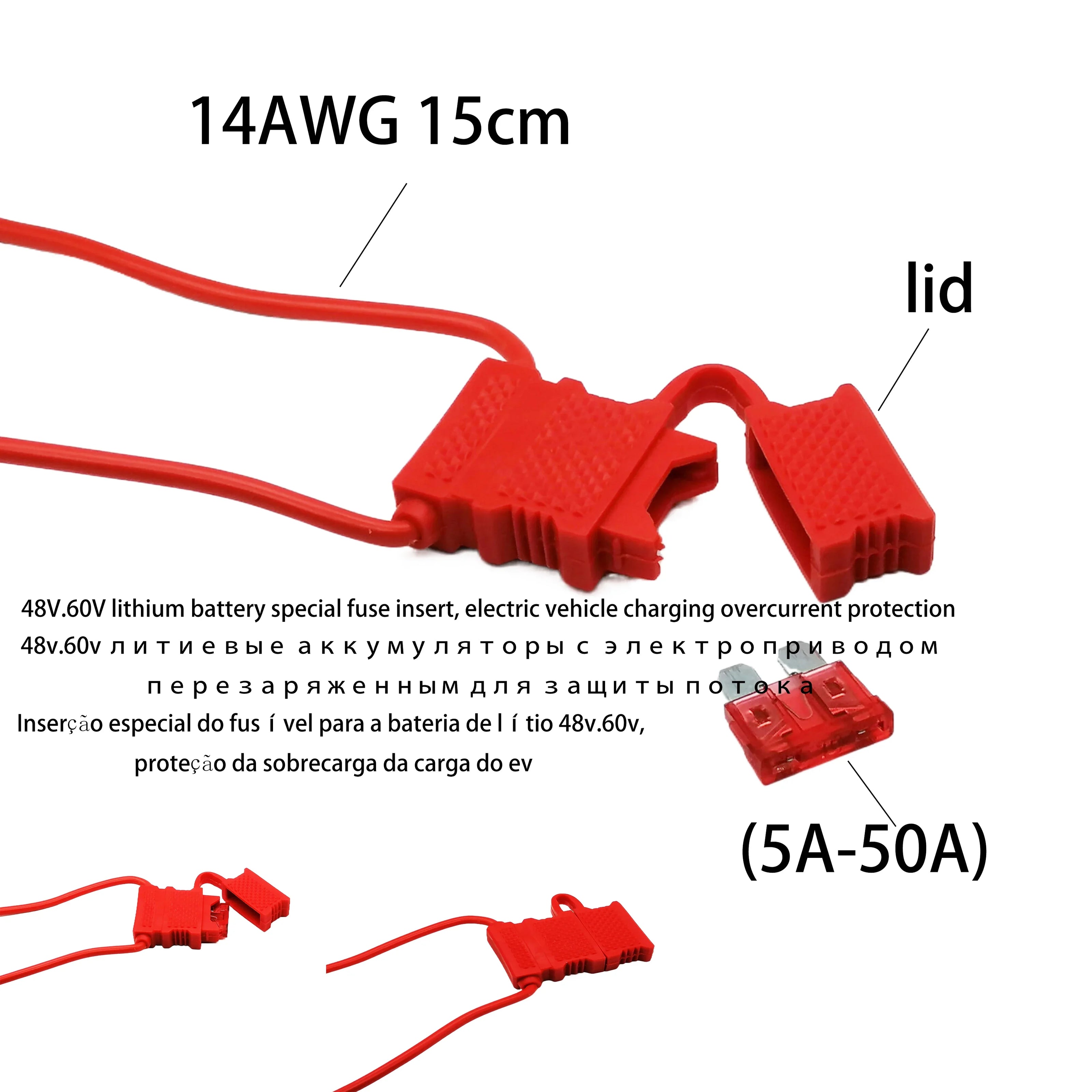 Waterproof Vehicle Fuse - Modified Fuse Holder Socket 12V