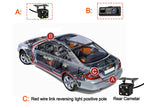 3 Channel Dash Cam for Car Front And Rear Camera 1080P Video Recorder Dashcam Black Box Car DVR Rear View Camera car accessory