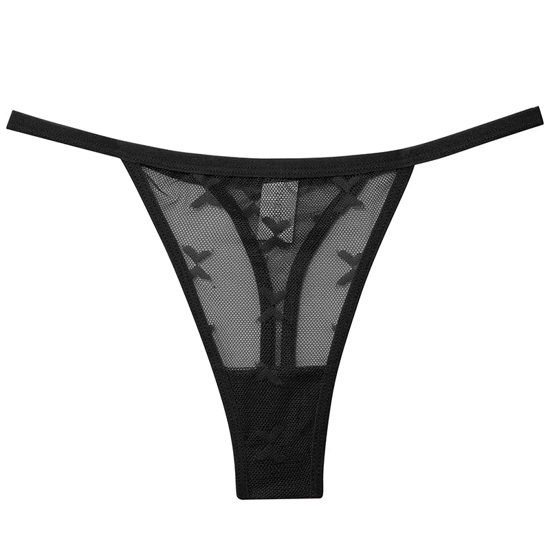 3-Pack Sheer Mesh G-Strings – Sexy Low Rise G-Strings