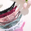5PCS Lace Temptation G-String Set – Sheer Lace, Sexy & Soft G-Strings