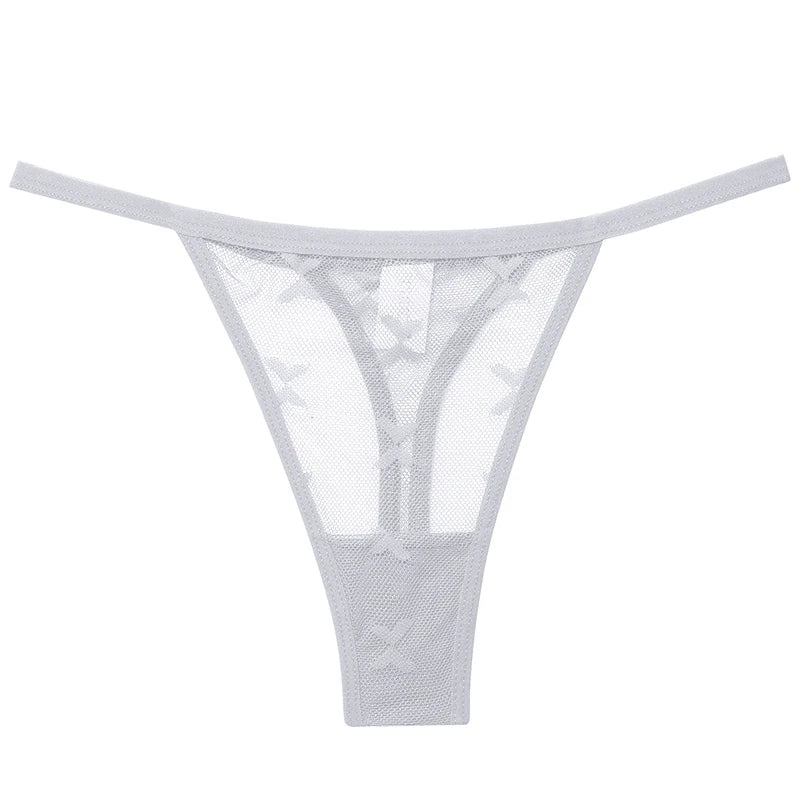 3-Pack Sheer Mesh G-Strings – Sexy Low Rise G-Strings