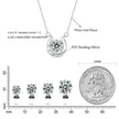 Lucky Charm - Sterling Silver Horseshoe Necklace With Sparkling Moissanite
