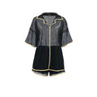 See-through Cardigan Pajamas Two-piece Set For Women