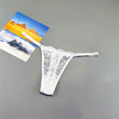 3PCS Lace Thong Set – Sheer, Strappy & Seductive