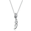 Classic 925 Sterling Silver Initial Necklace