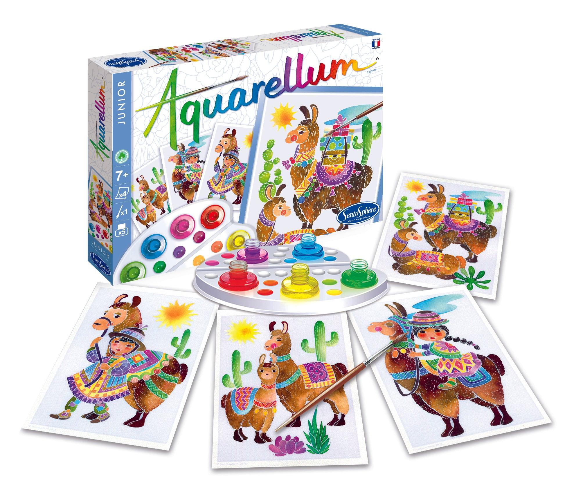 Sentosphere - 10 Aquarellum Junior - Llamas
