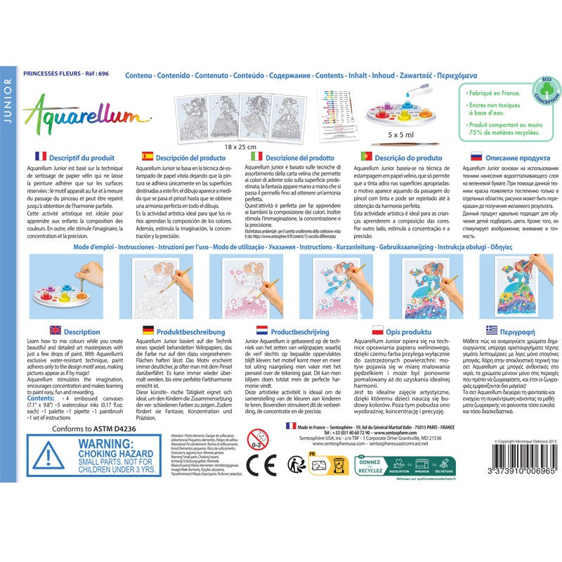 Sentosphere - Aquarellum Junior - Flower Princesses