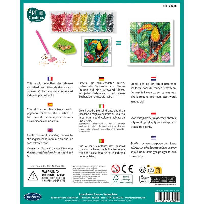 Sentosphere - Toile à Diamants - Toucan
