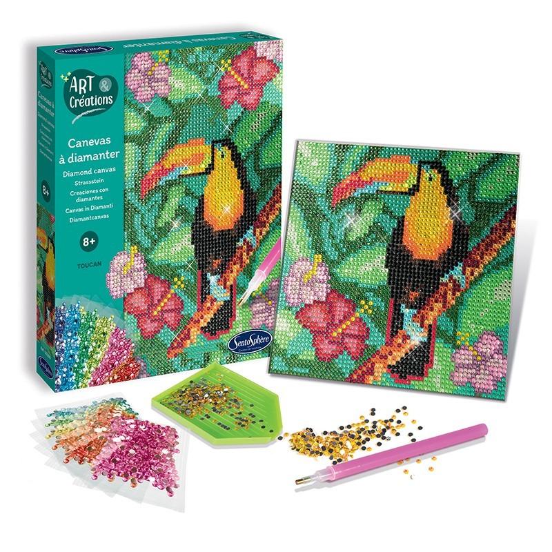 Sentosphere - Toile à Diamants - Toucan