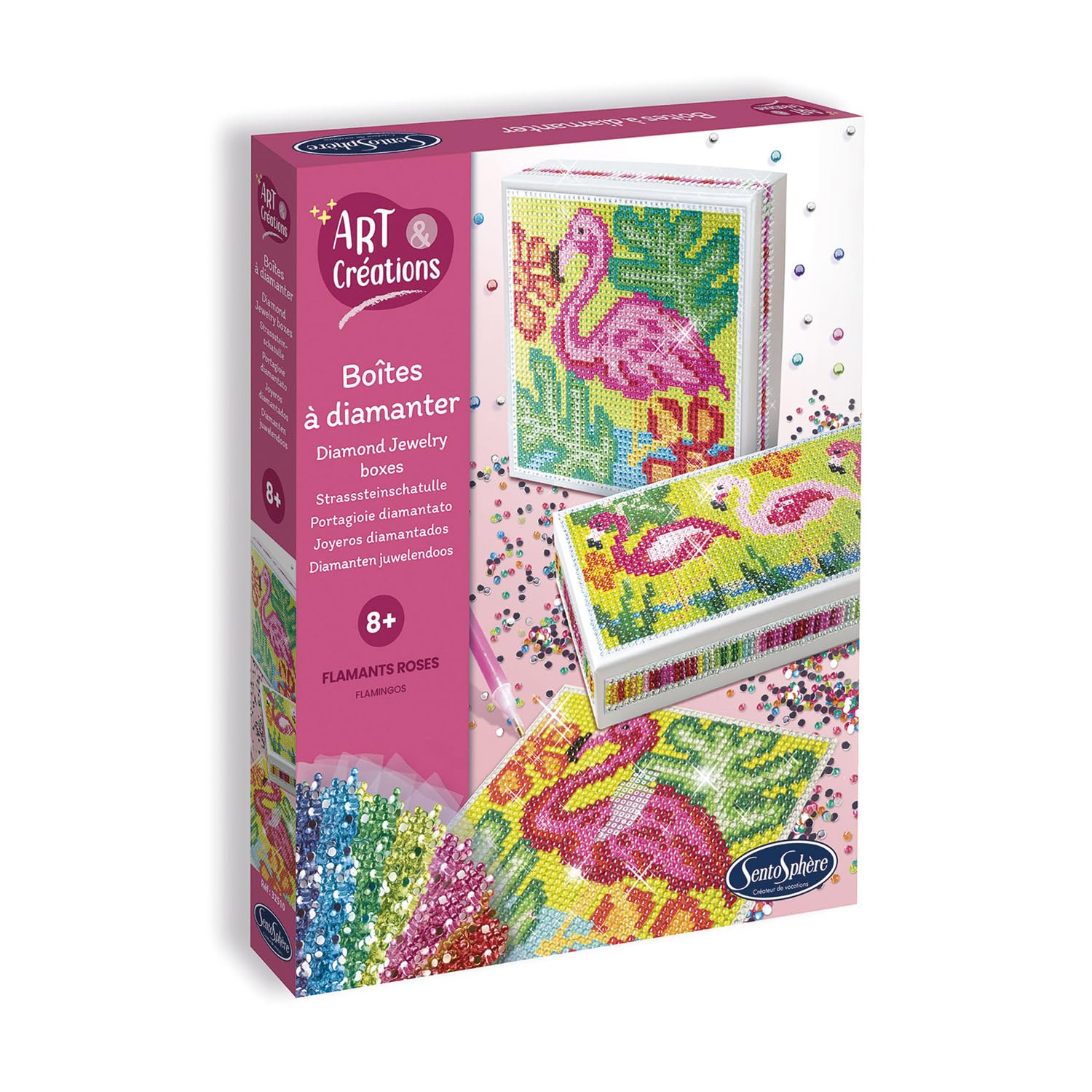 Sentosphère - DIAMOND BOX - FLAMINGO
