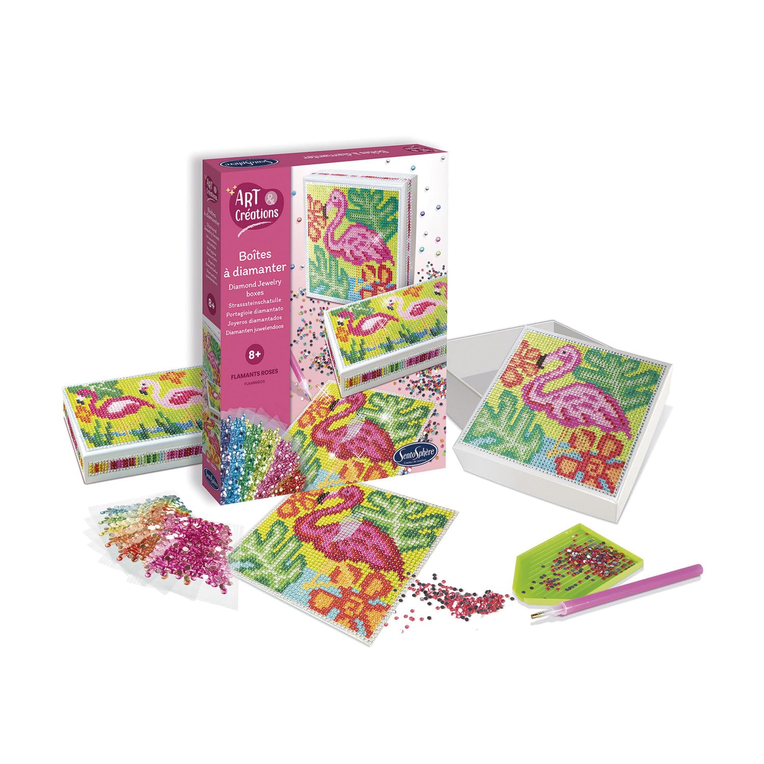 Sentosphère - DIAMOND BOX - FLAMINGO