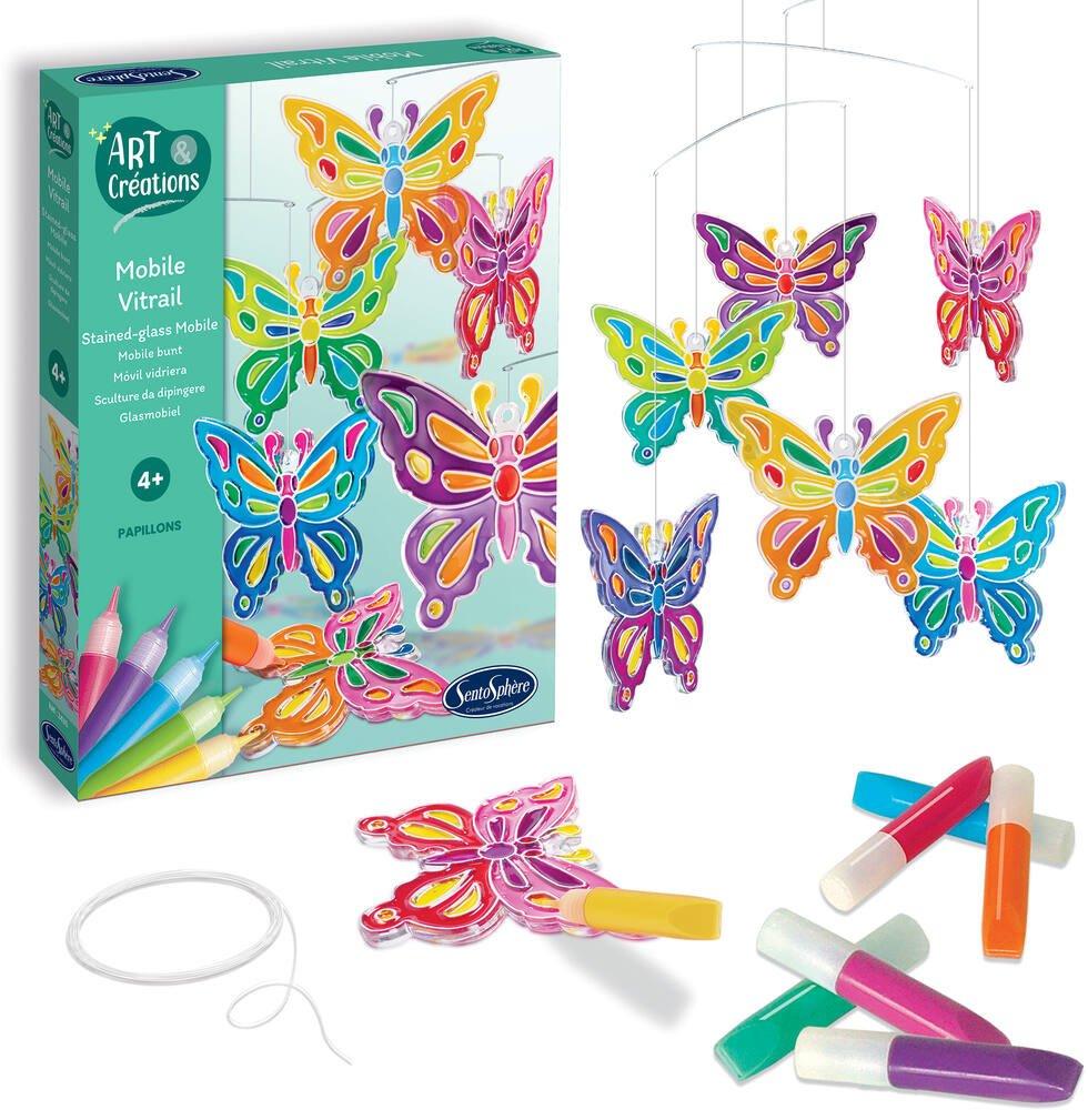 Sentosphere - Mobile Vitrail - Butterflies