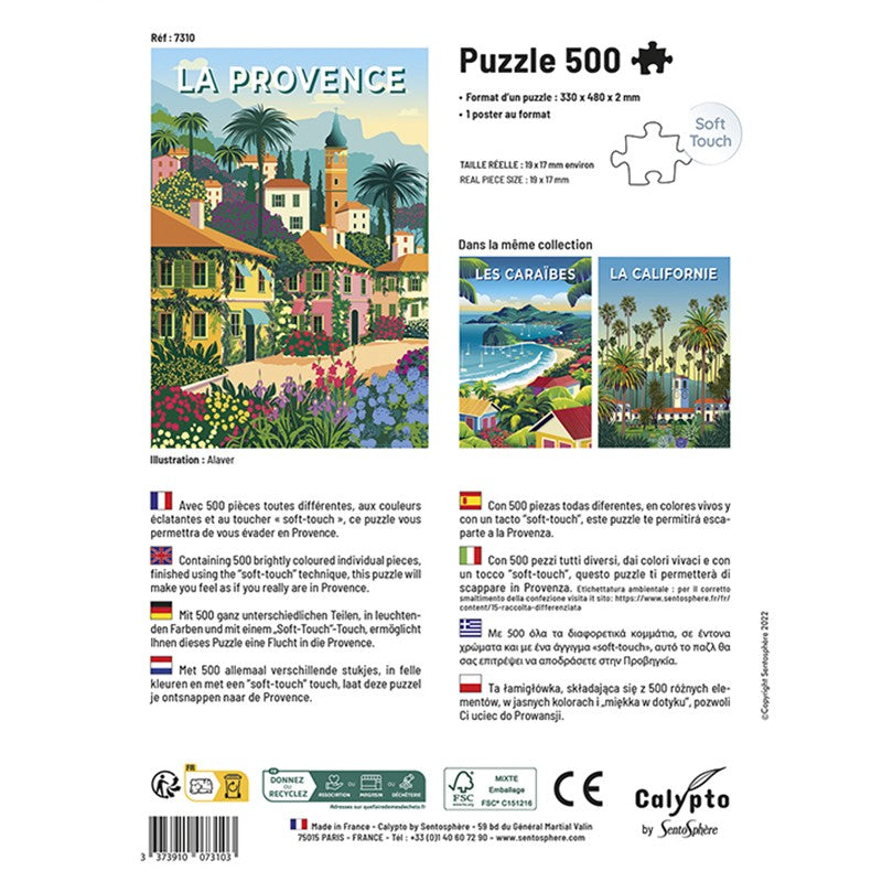 Sentosphere - Provence (Jeu de 500 pièces)
