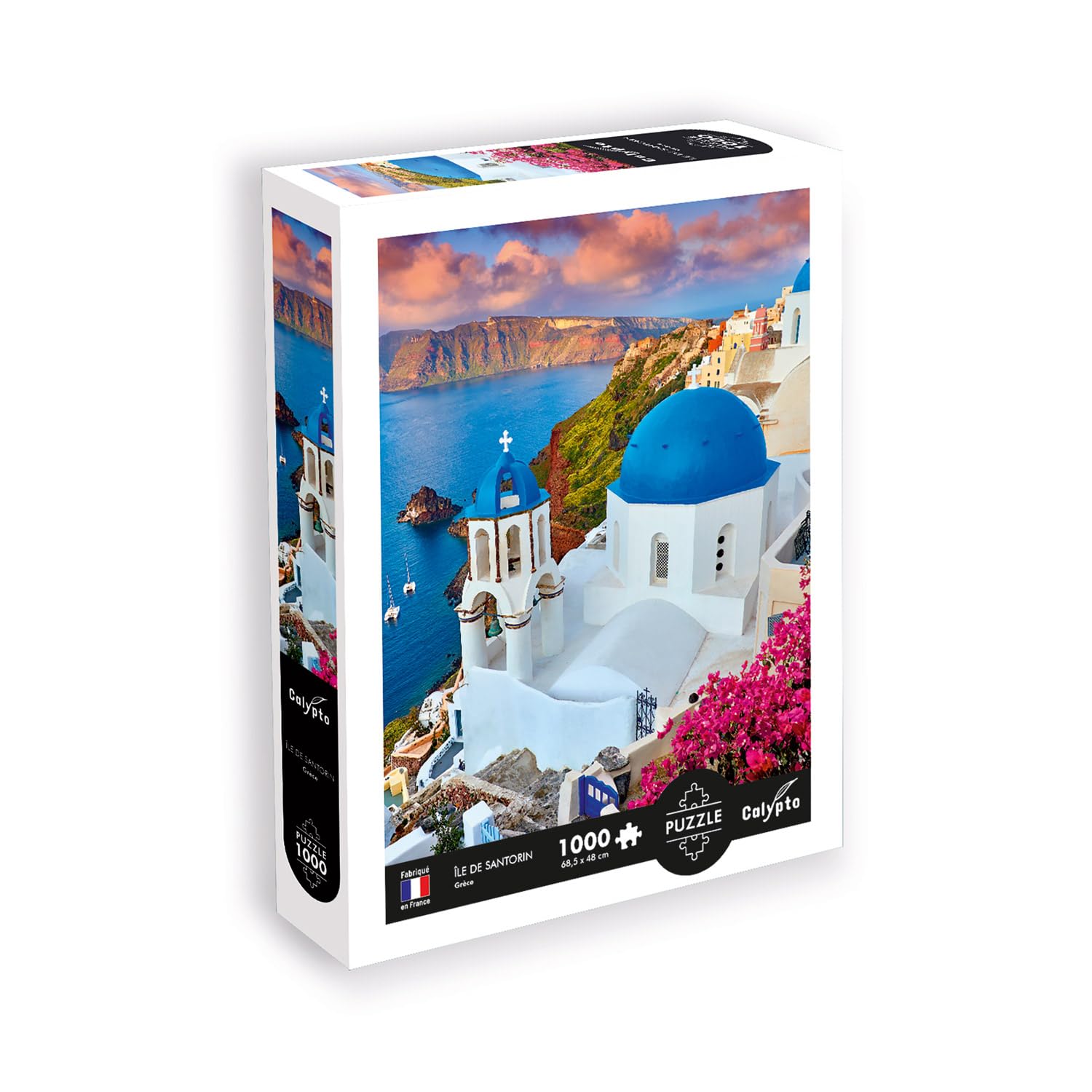 Sentosphere - Puzzles 1000 pieces 685X480mm LANDSCAPE - Santorini Islands