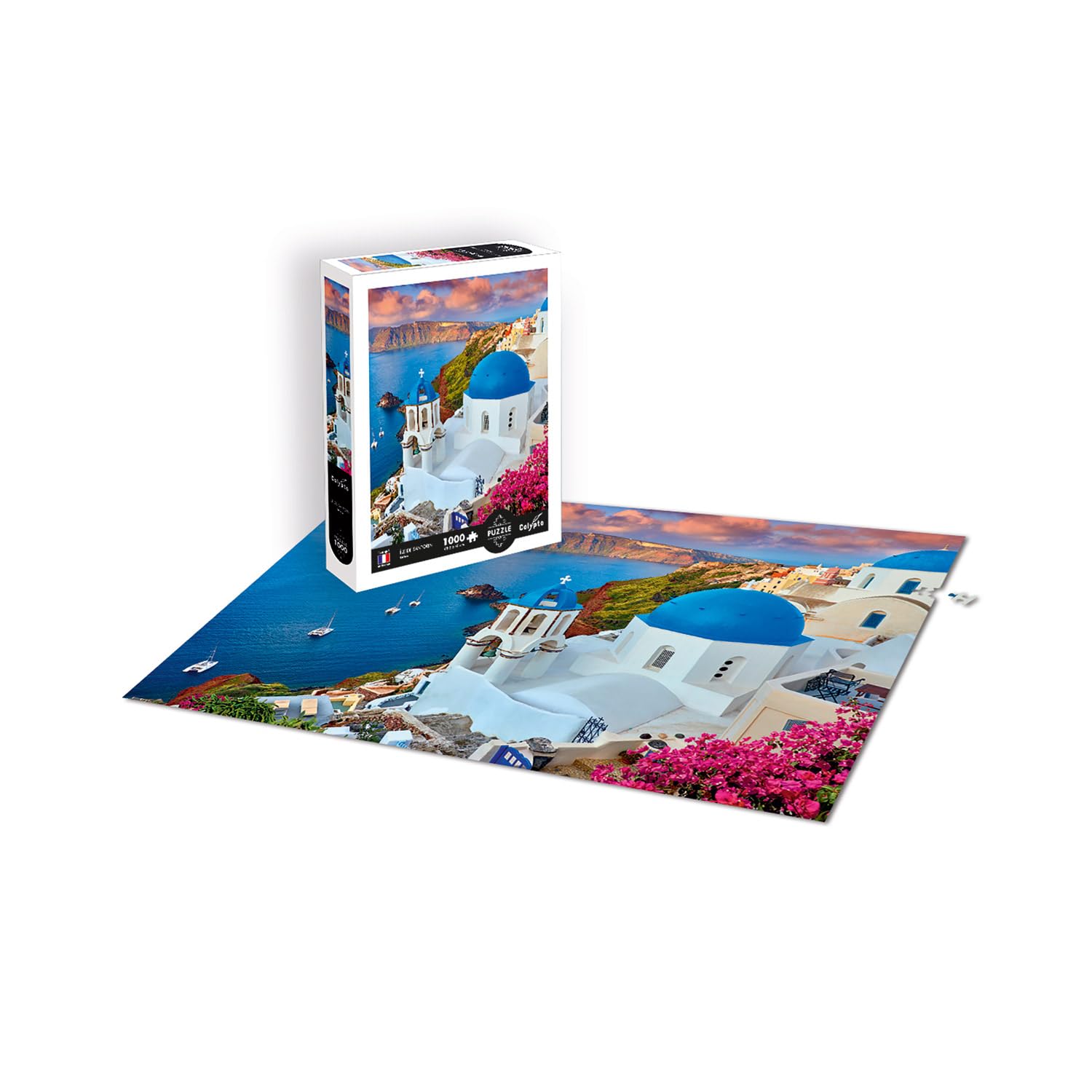 Sentosphere - Puzzles 1000 pieces 685X480mm LANDSCAPE - Santorini Islands