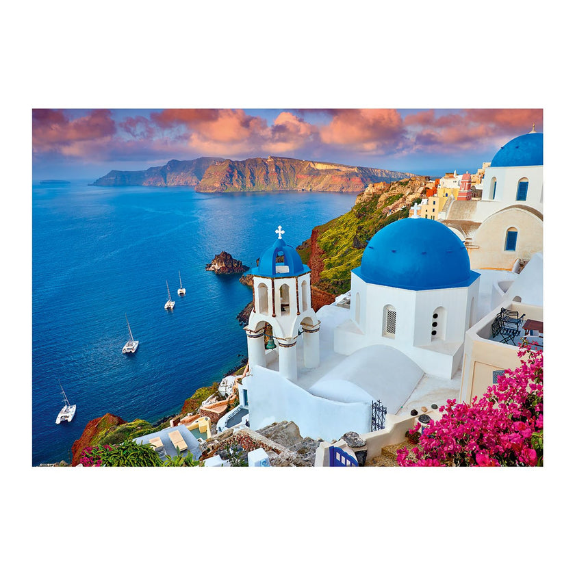 Sentosphere - Puzzles 1000 pieces 685X480mm LANDSCAPE - Santorini Islands