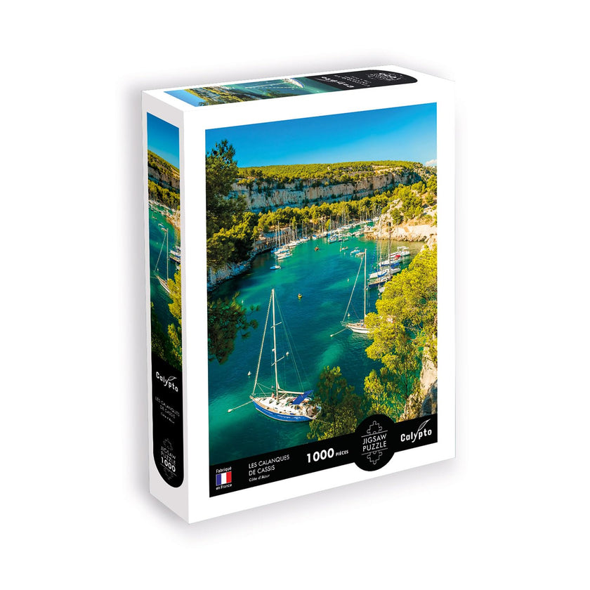 Sentosphere - Puzzles 1000 pieces 685X480mm LANDSCAPE - The Calanques of C