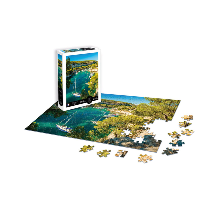 Sentosphere - Puzzles 1000 pieces 685X480mm LANDSCAPE - The Calanques of C