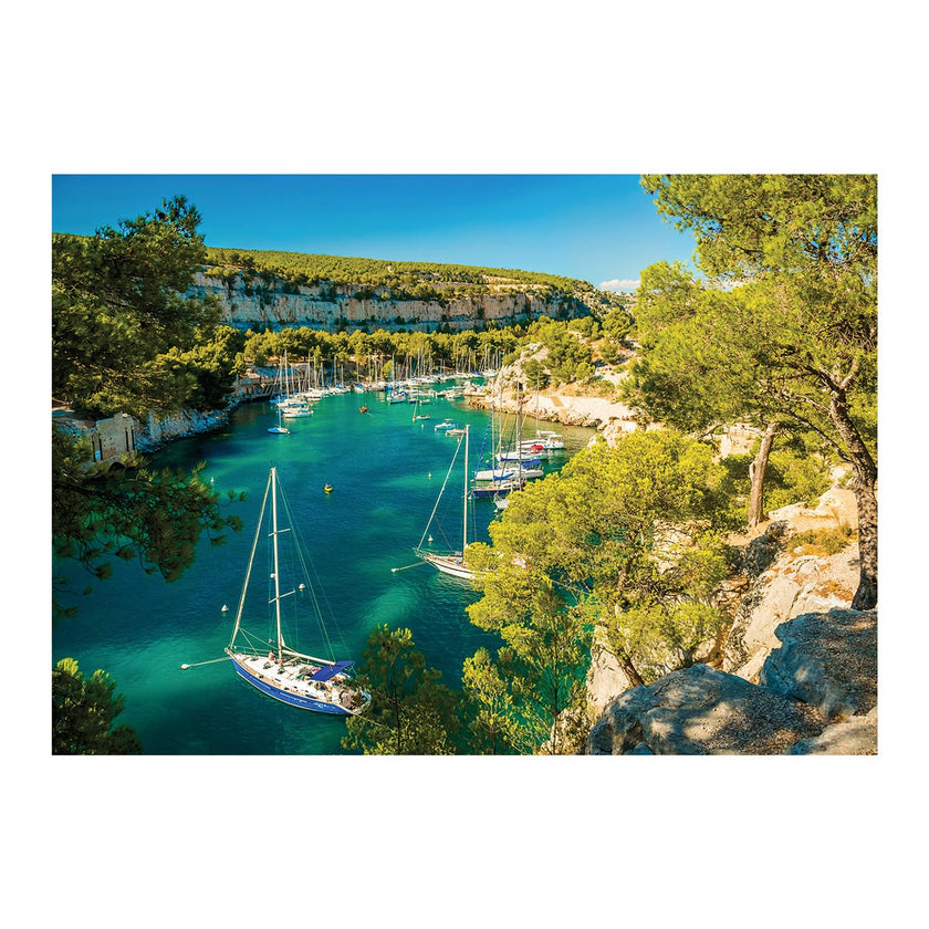 Sentosphere - Puzzles 1000 pieces 685X480mm LANDSCAPE - The Calanques of C