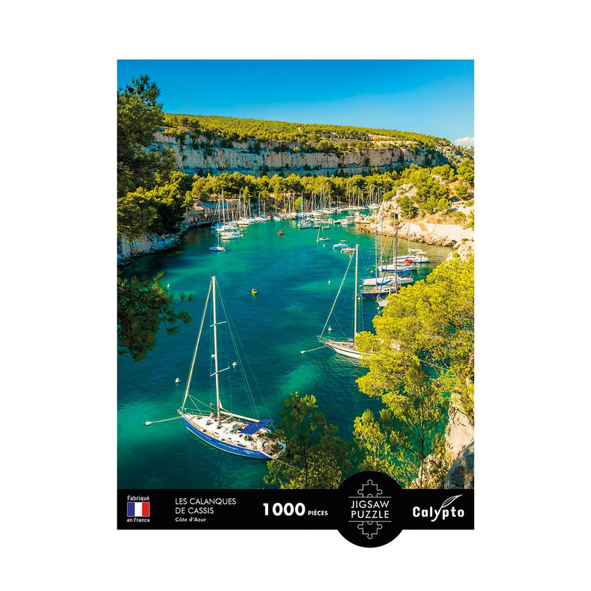 Sentosphere - Puzzles 1000 pieces 685X480mm LANDSCAPE - The Calanques of C