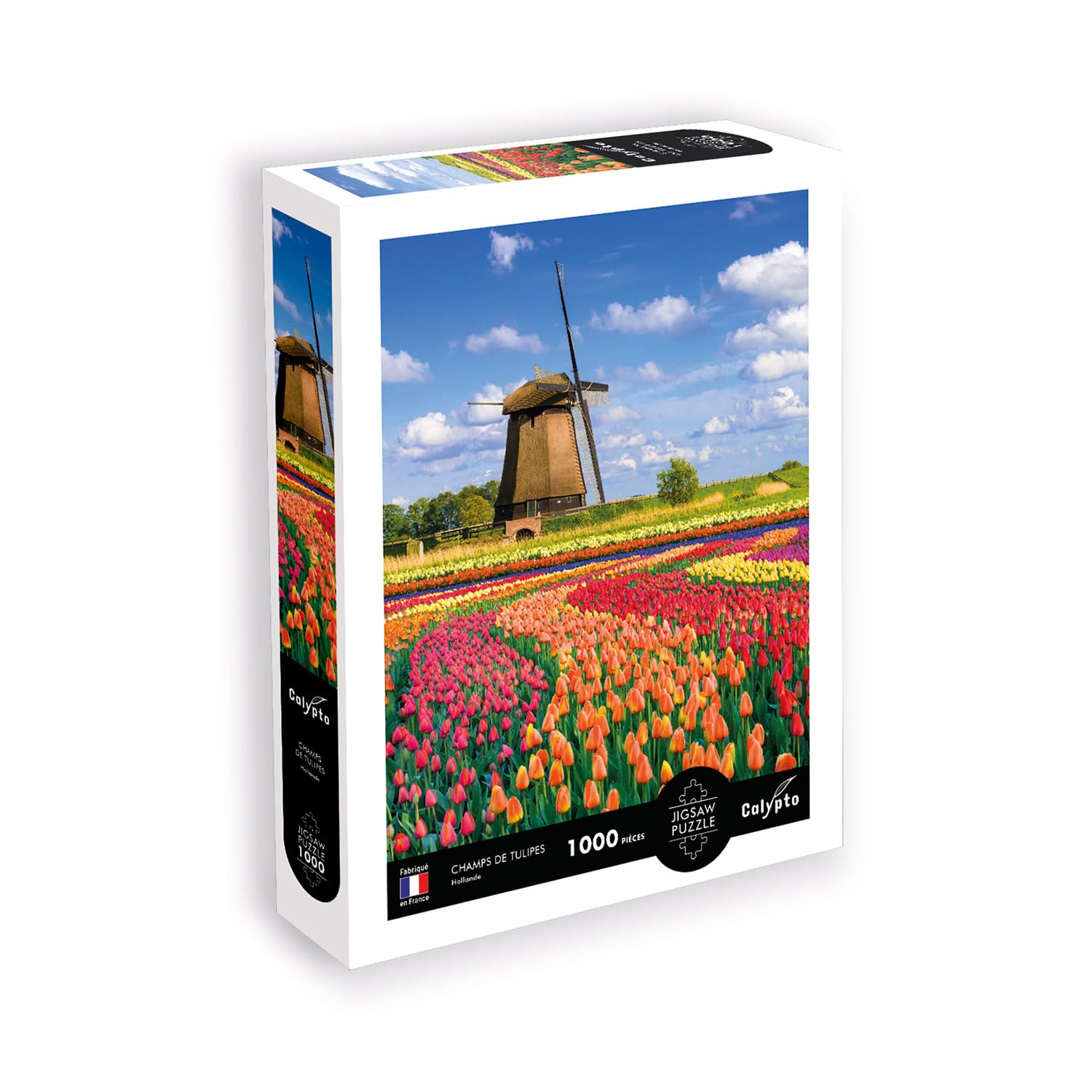 Sentosphere - Puzzles 1000 pieces 685X480mm LANDSCAPE - Tulip fields - Hol