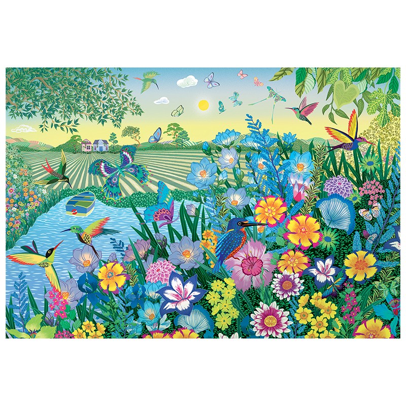 Sentosphere - Puzzles 200 pieces 480X330mm Spring