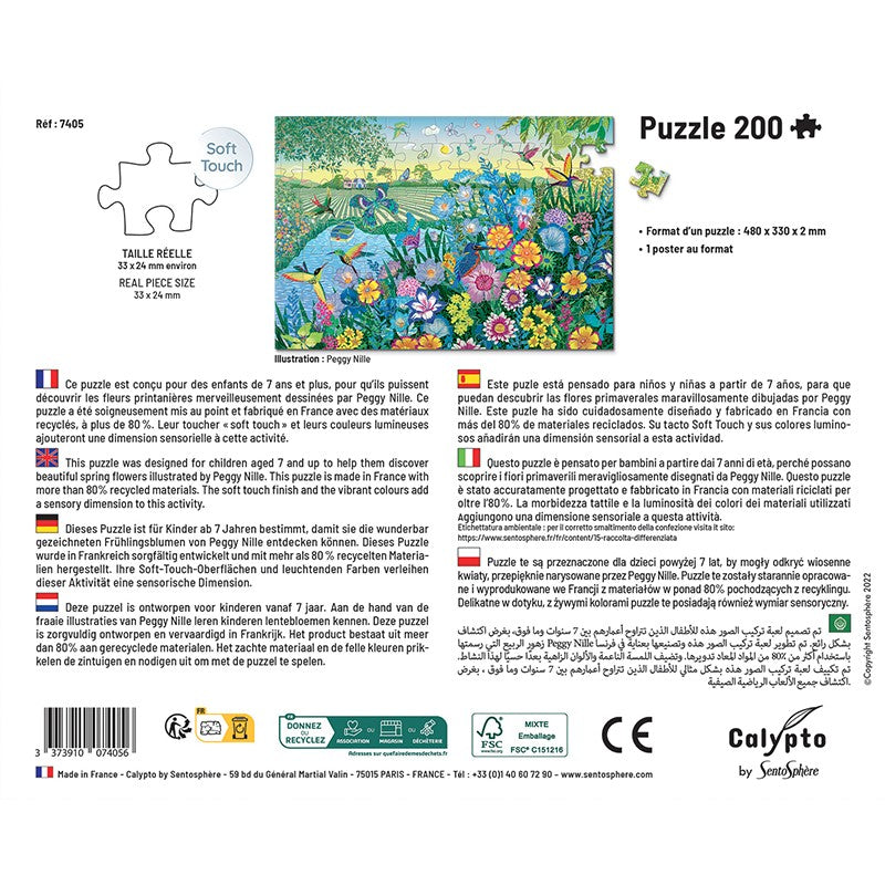 Sentosphere - Puzzles 200 pieces 480X330mm Spring