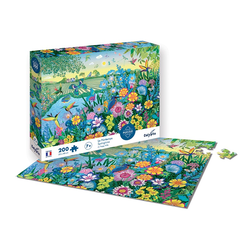 Sentosphere - Puzzles 200 pieces 480X330mm Spring