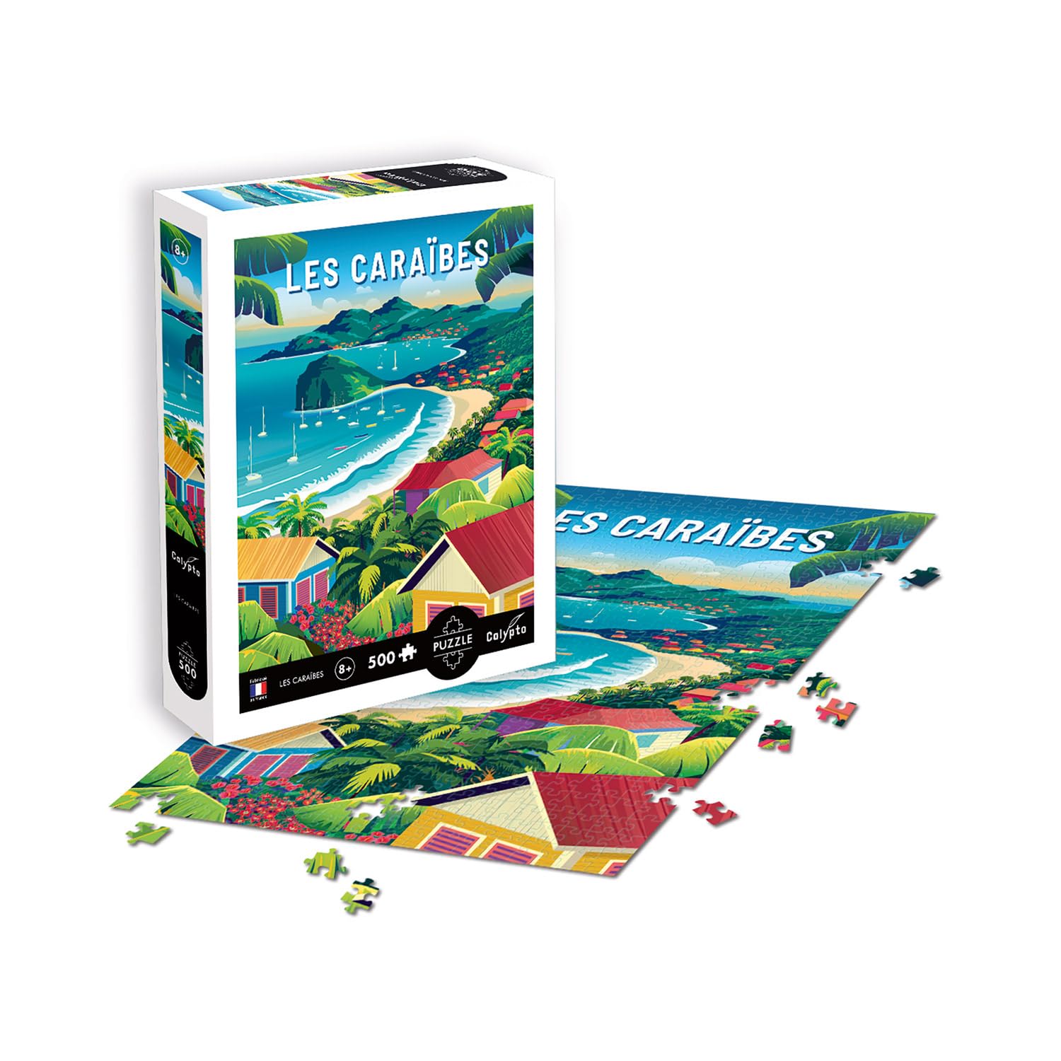 Sentosphere - Puzzles 500 pieces 480X330mm The Caribbean