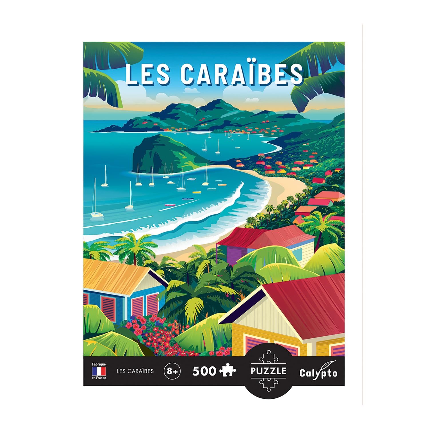 Sentosphere - Puzzles 500 pieces 480X330mm The Caribbean