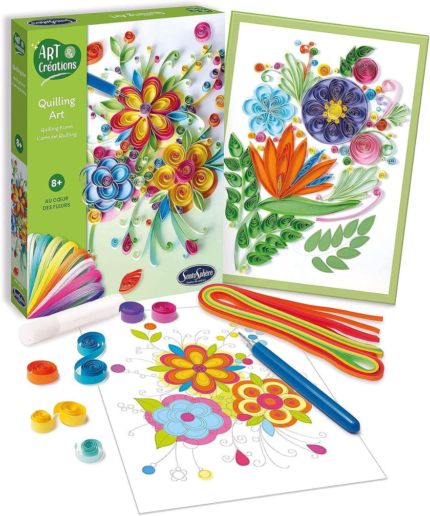 Sentosphere - Quilling Art - In The Heart Of Flowers