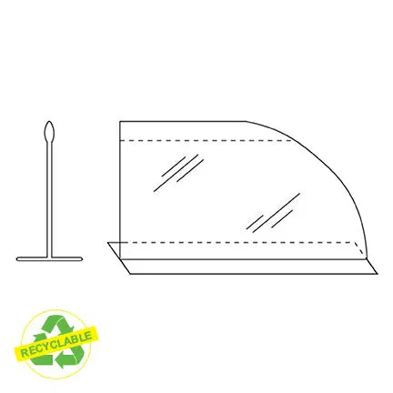 Séparateur transparent recyclable 3
