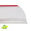 Séparateur transparent et rouge recyclable 3