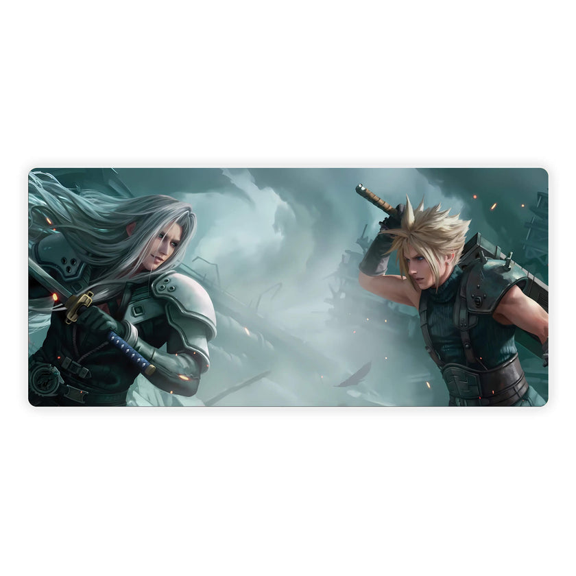 Tapis de souris Sephiroth VS Cloud Strife
