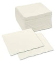 Serviette de table, rectangulaire, 2 épaisseurs