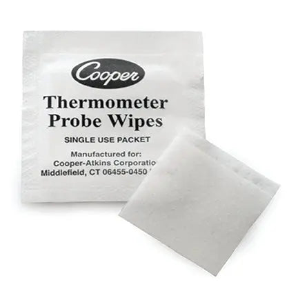 Serviettes antiseptiques pour tige de thermomètre (200 unités) | Hygiène et sécurité alimentaire