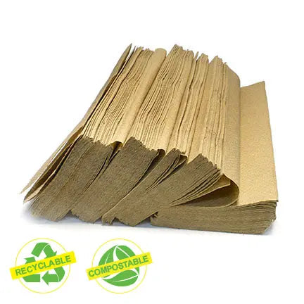 Serviettes de papier, 9,375'' x 9,5'' (4000)