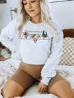 Saskatchewan Triangles Unisex Crewneck | Prairie Apparel | Sask Clothing