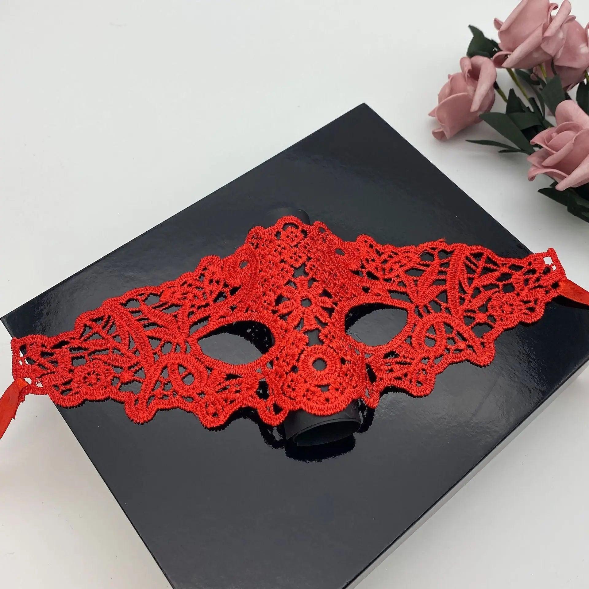 Sexy Lace Half Face Mask Ball Adult Princess Sexy Eye Mask Halloween Props Performance