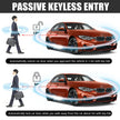 Car Start Stop Keyless Entry System Remote Start Kit Smartphone Control Universal One-button Start Push Systems