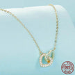 925 Sterling Silver Heart Pendant Necklace - Perfect Valentine'S Day Gift
