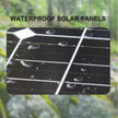 200/400W Monocrystalline Waterproof Solar Panel 12V Charging
