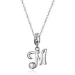 Classic 925 Sterling Silver Initial Necklace
