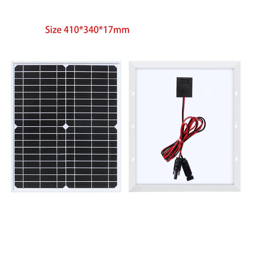 18V photovoltaic rigid solar panel 25W/50W 12v solar panel kit