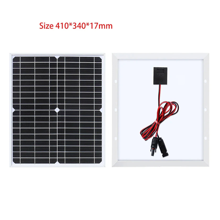 18V photovoltaic rigid solar panel 25W/50W 12v solar panel kit