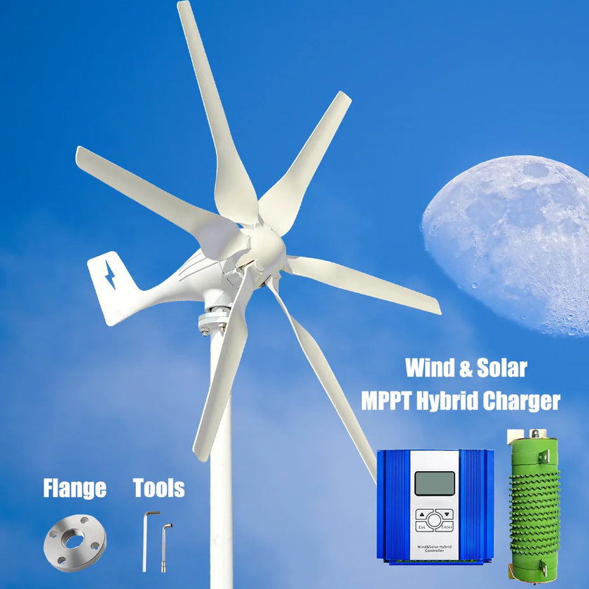 2000W 3000W Wind Turbine Generator System Kit Electric Generator