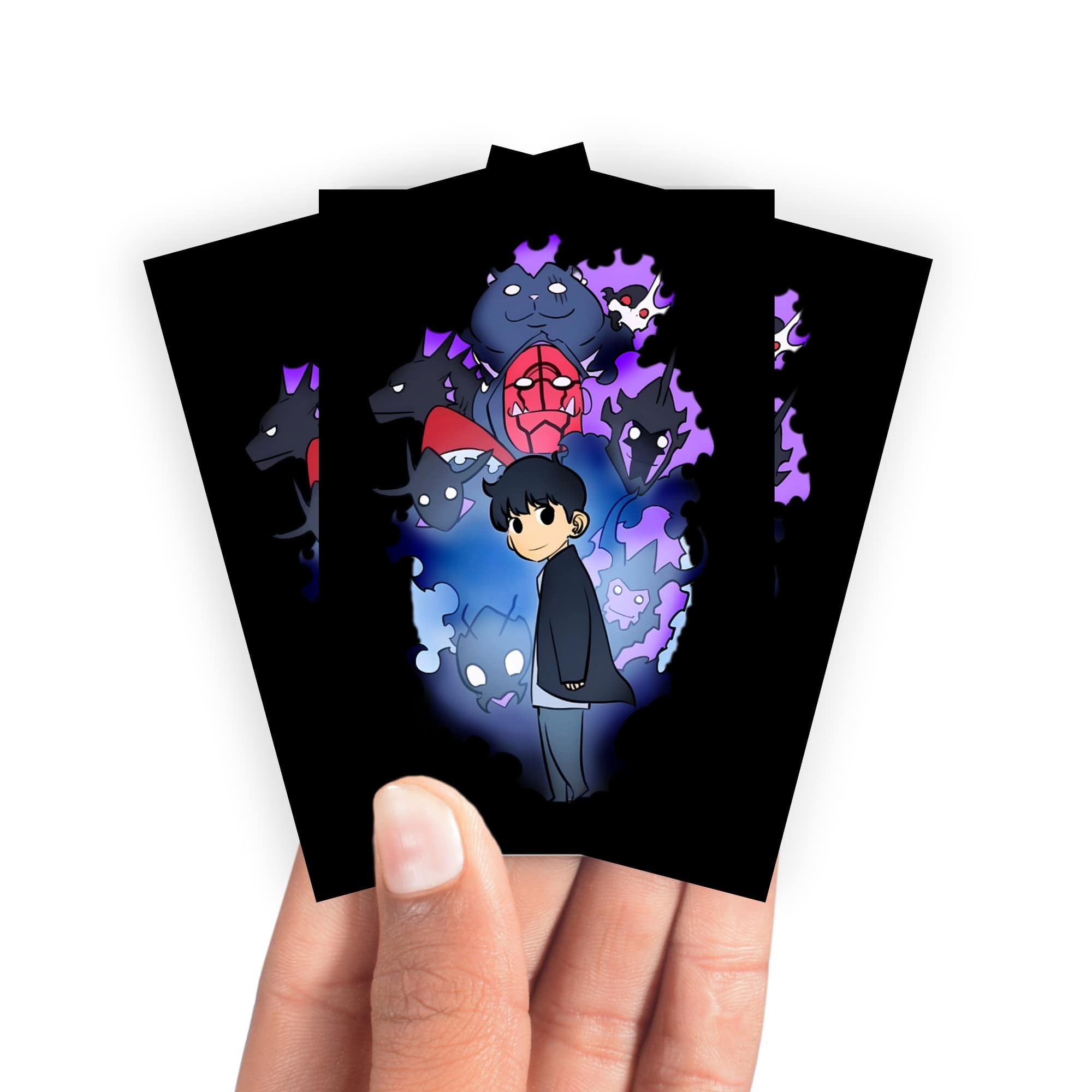 Manches de cartes Chibi Shadow Monarchs