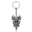 Sheep's Head Shield Keychain Pendant Keychain Jewelry